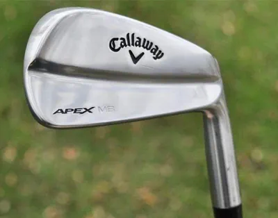 Set of custom Callaway prototype irons made for tour professionals